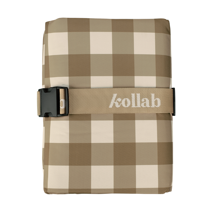 Picnic Mat Olive Check