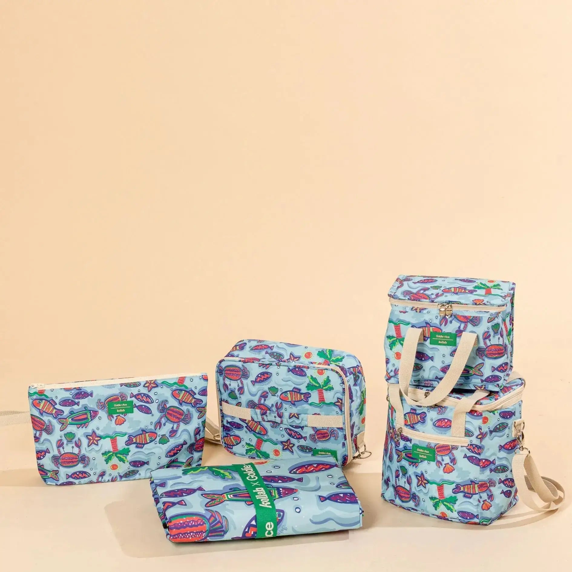 Lunch Bag Goldie + Ace x Kollab Daydream Island