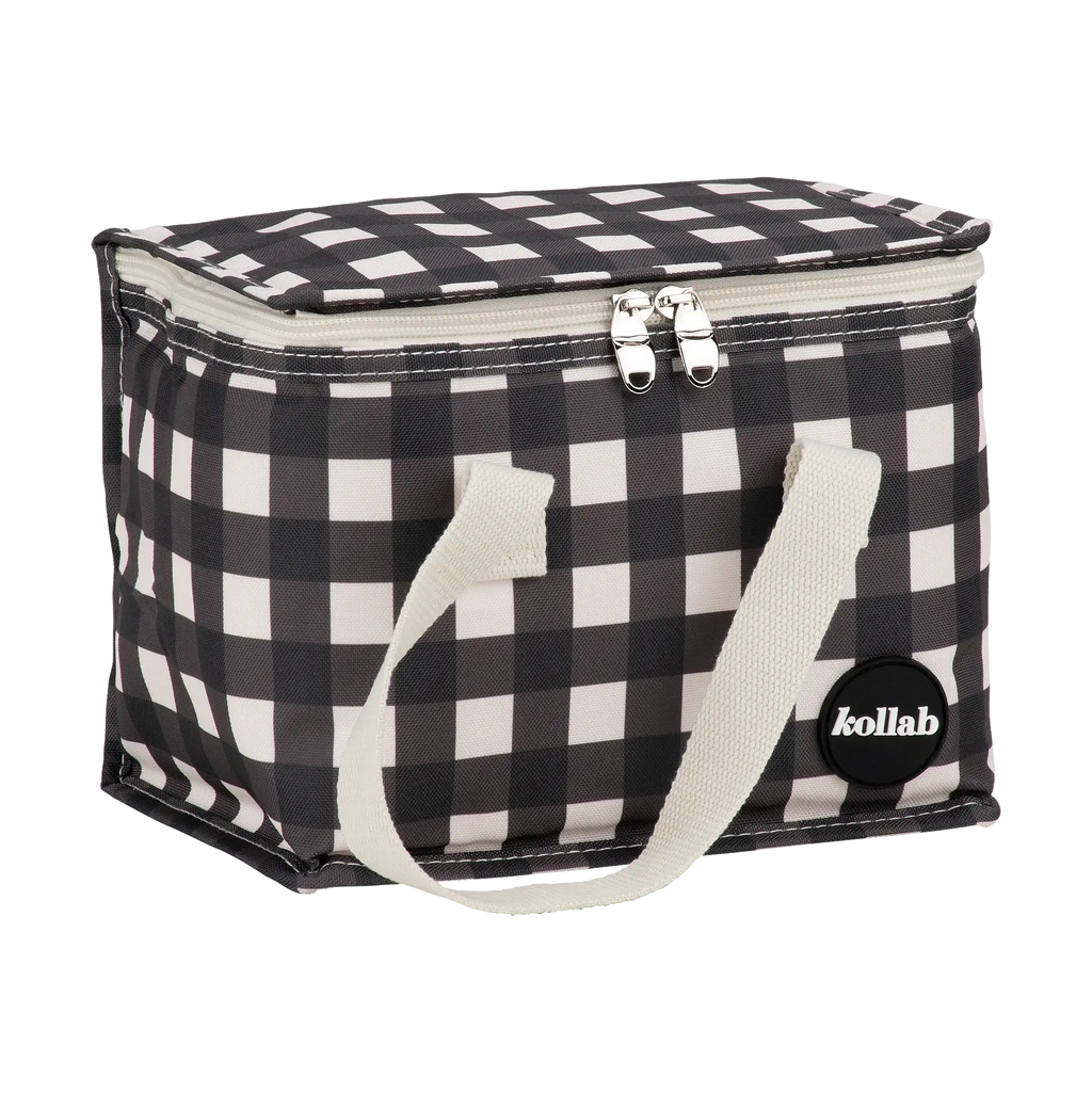 Lunch Bag Black Check