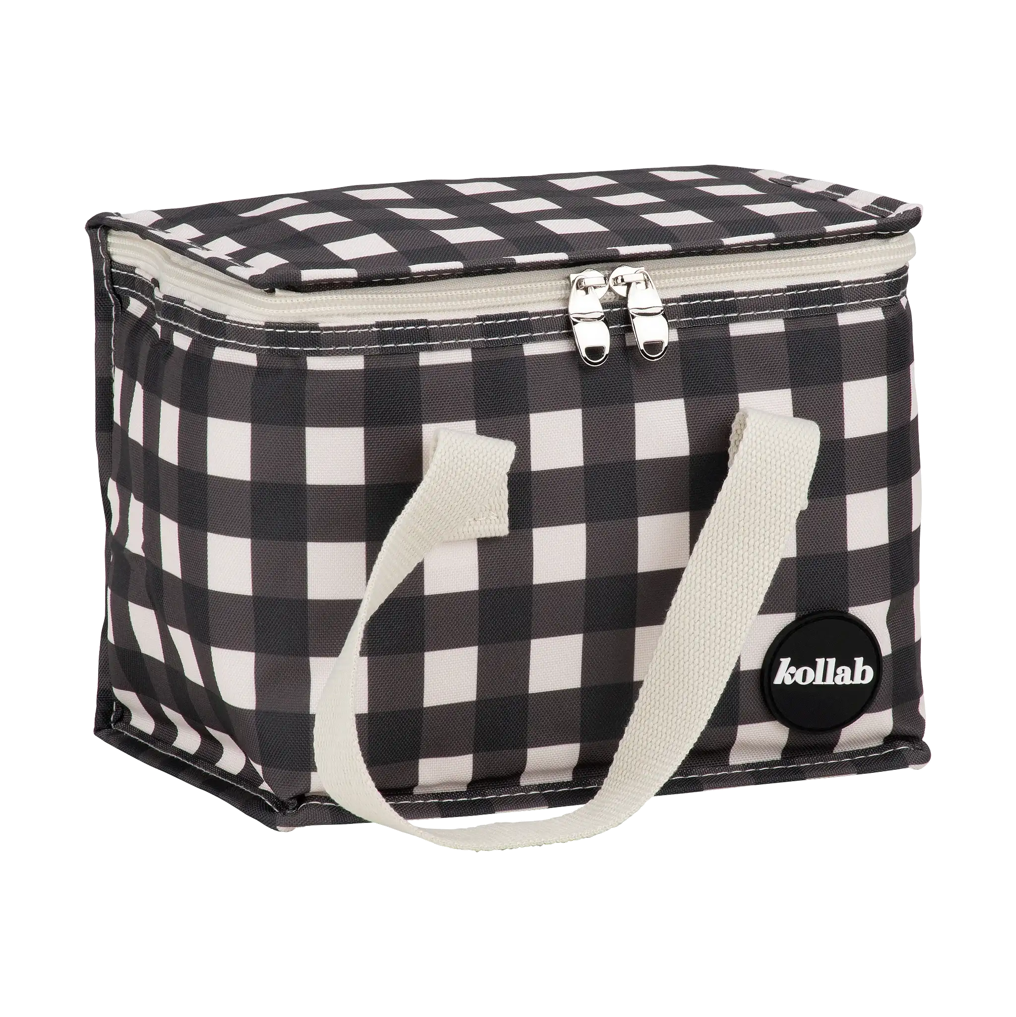 Lunch Bag Black Check