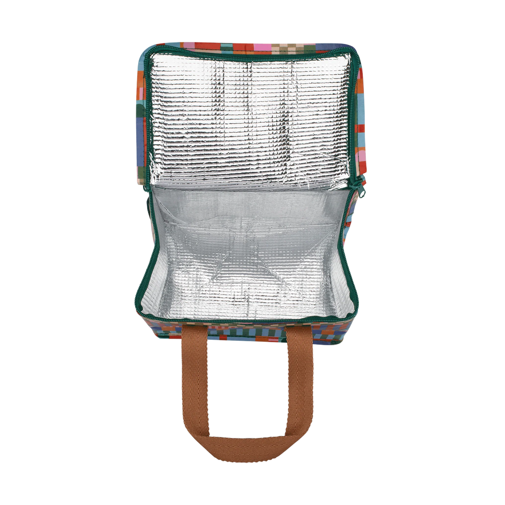 Lunch Bag Blocks and Stripe