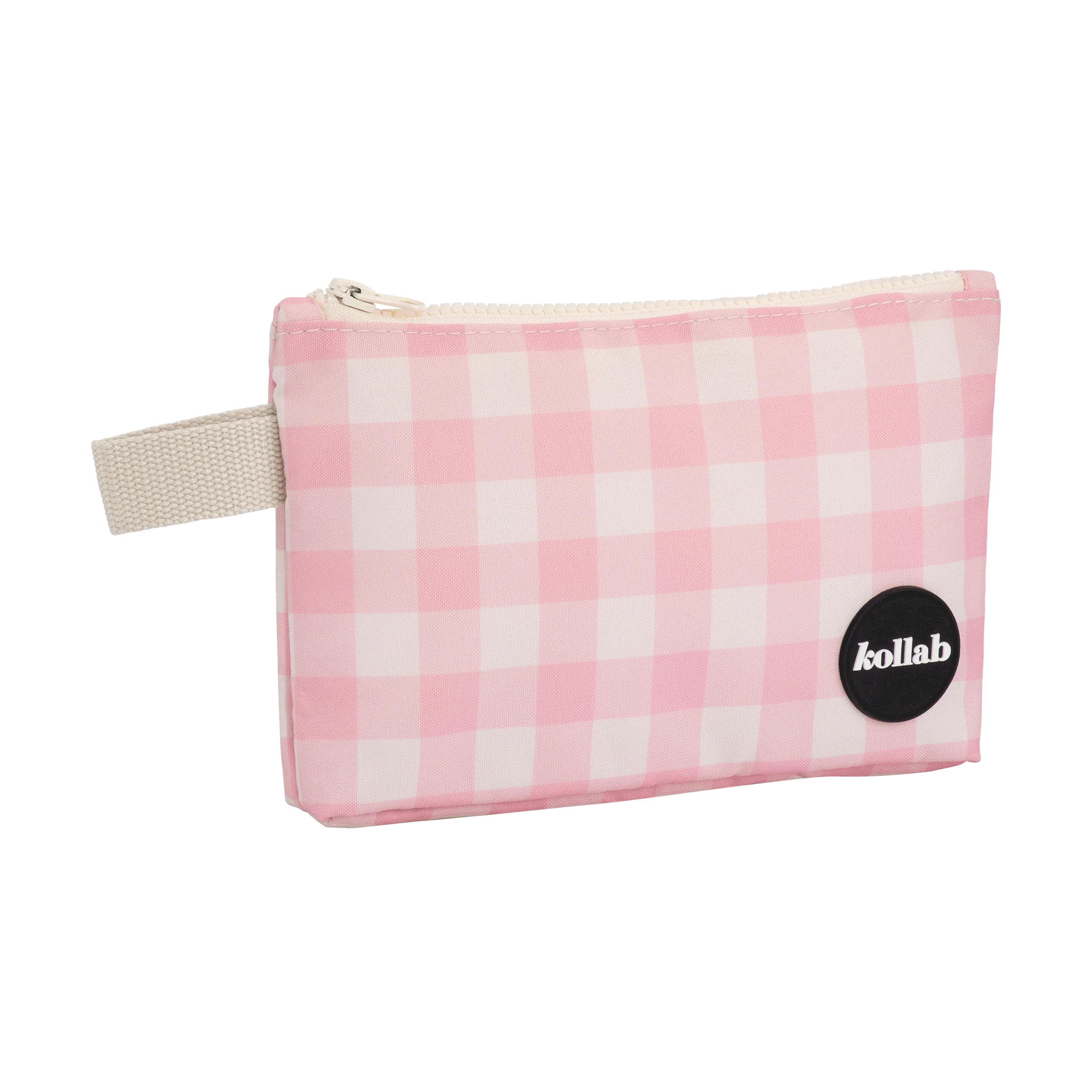 Mini Pouch Candy Pink Check
