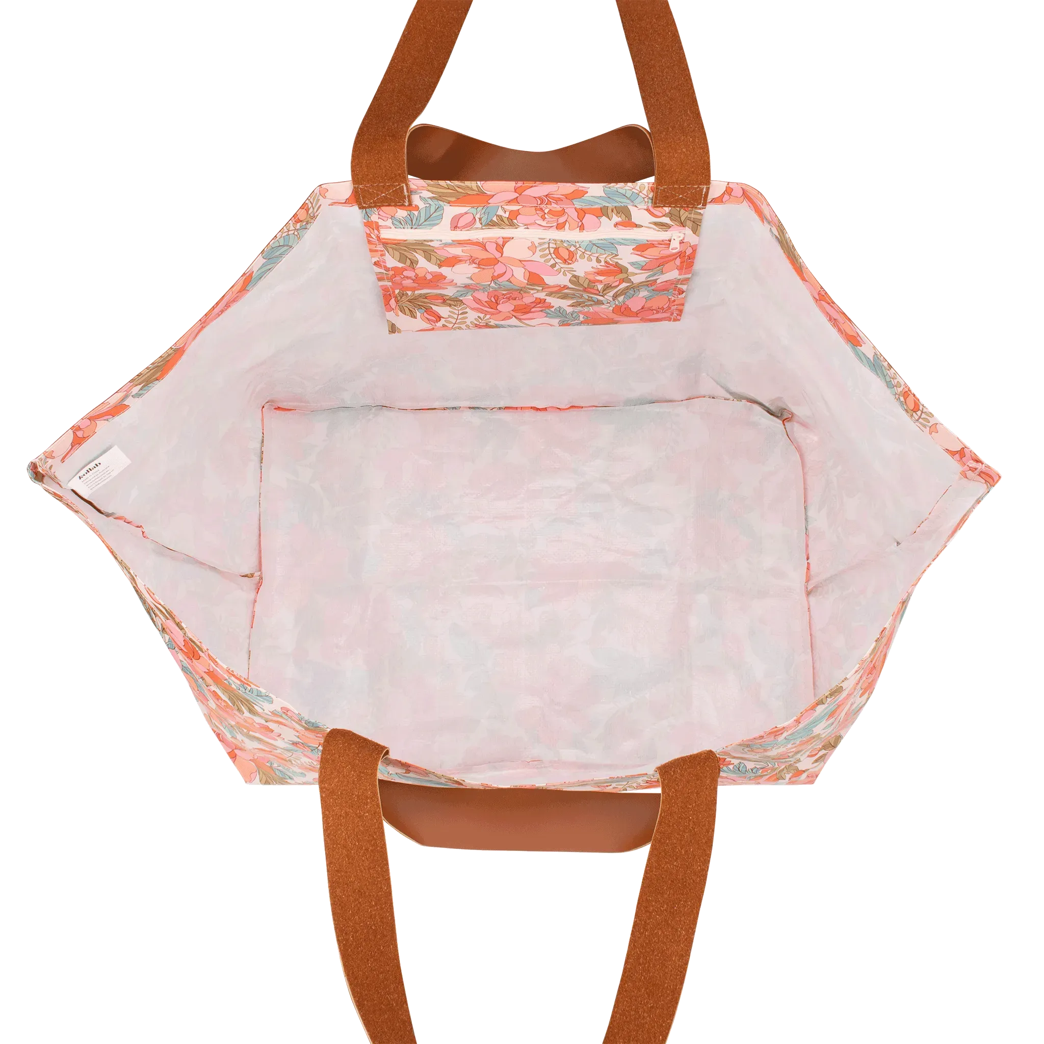 Beach Bag Whimsical Floral