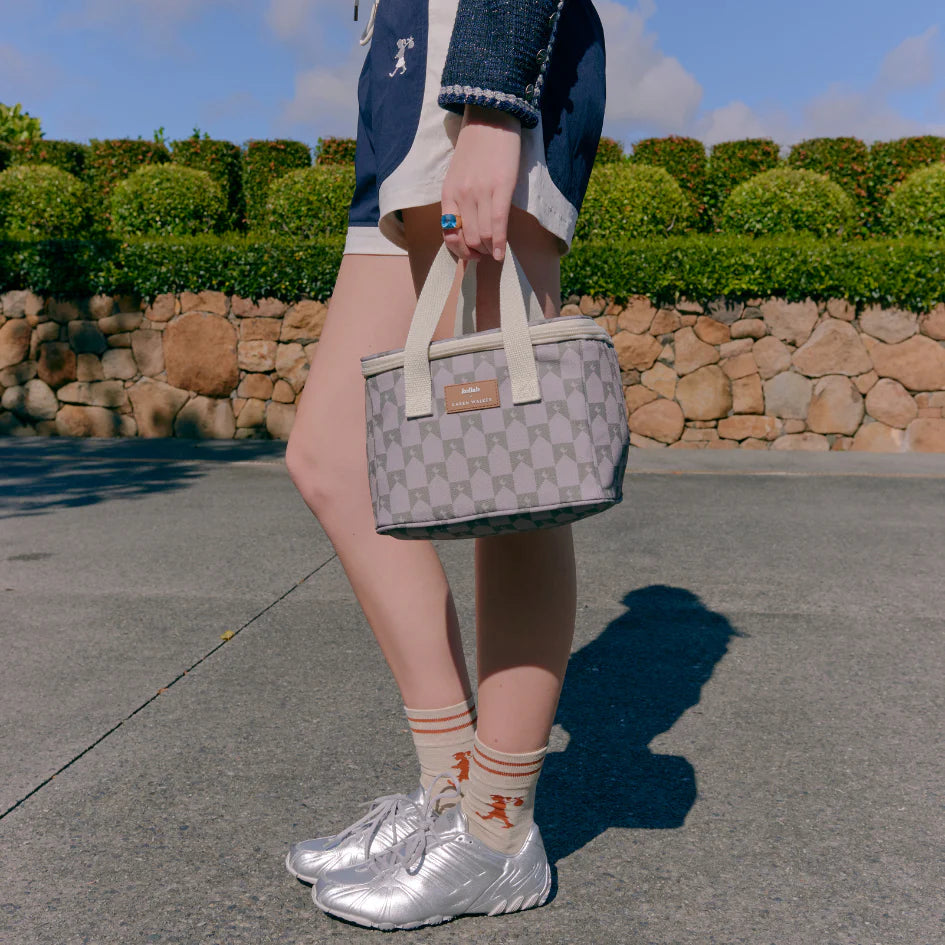Lunch Bag Kollab x Karen Walker Sage Monogram