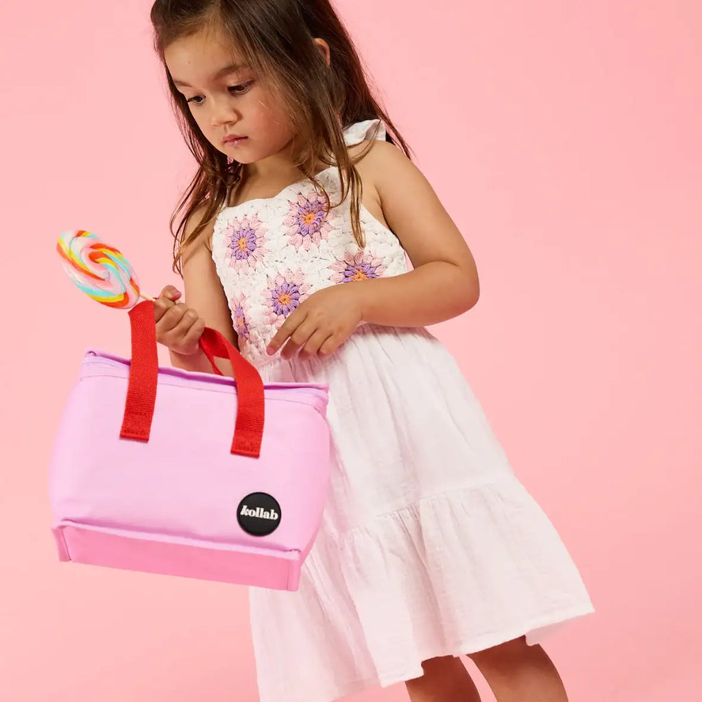 Lunch Bag Flamingo Pink