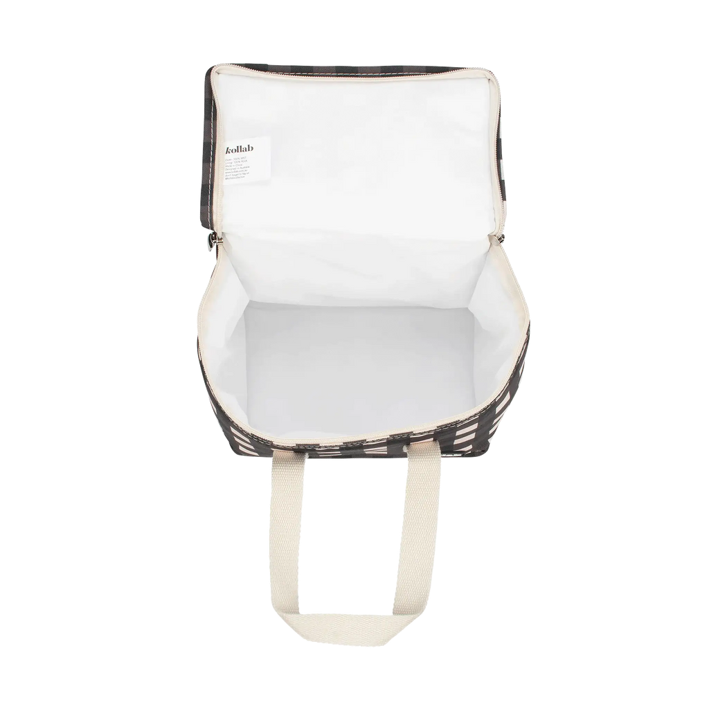 Lunch Bag Black Check
