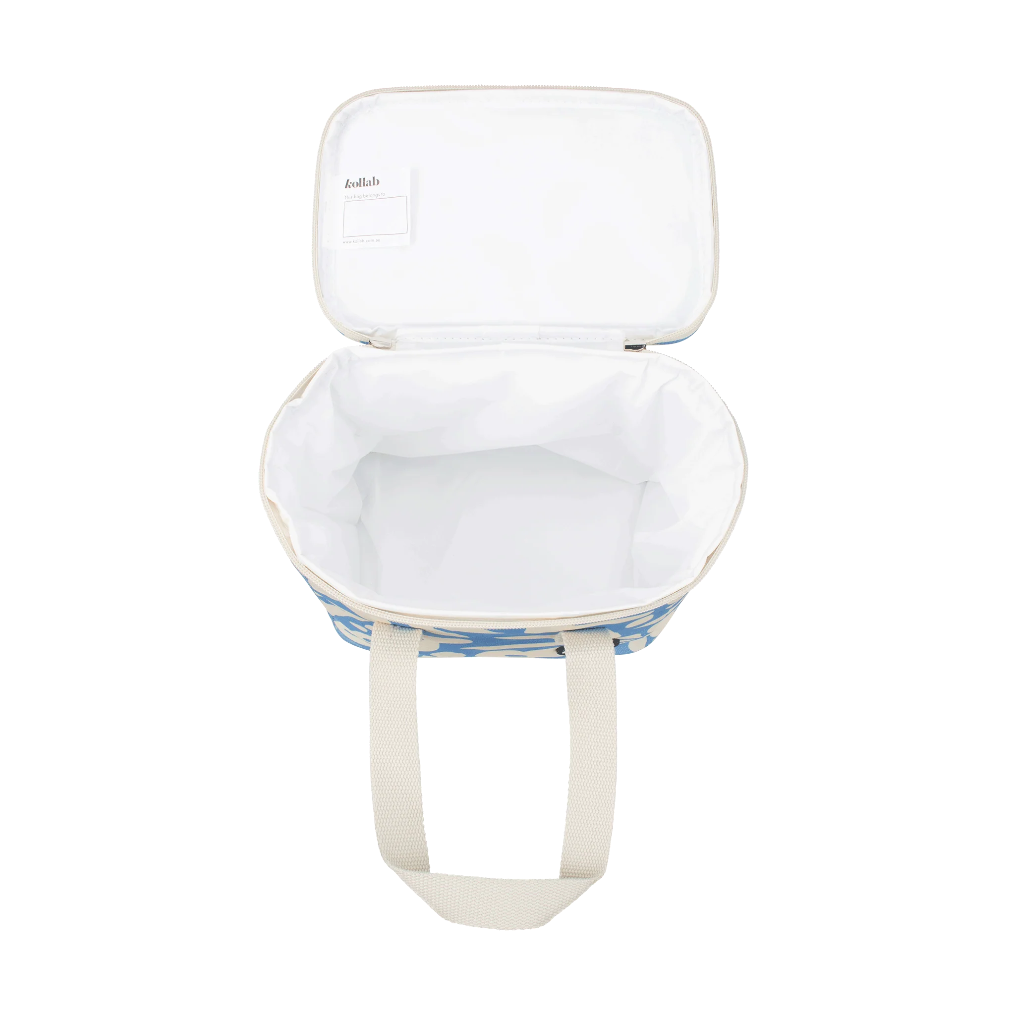 Lunch Bag Butter Blue