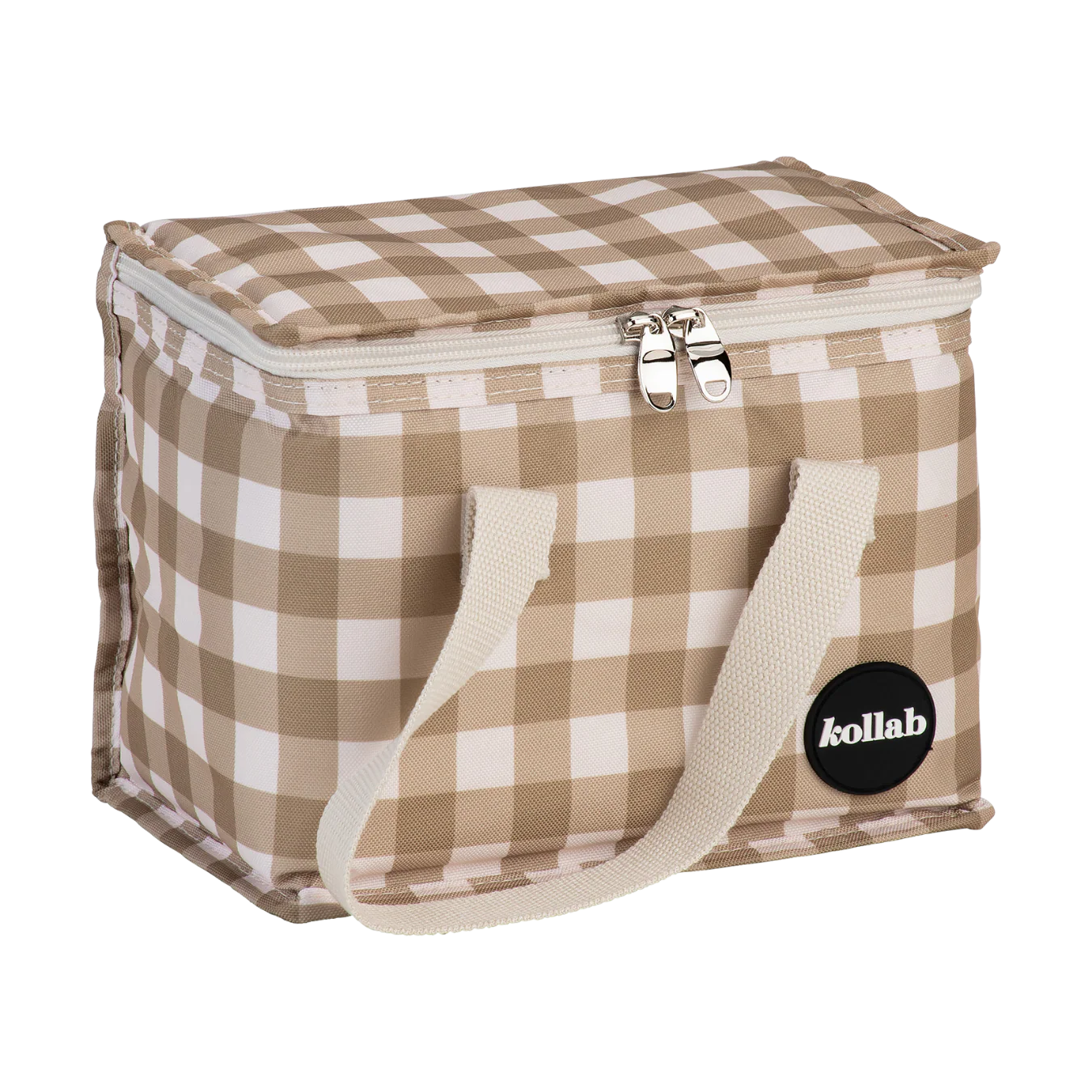 Lunch Bag Olive Check