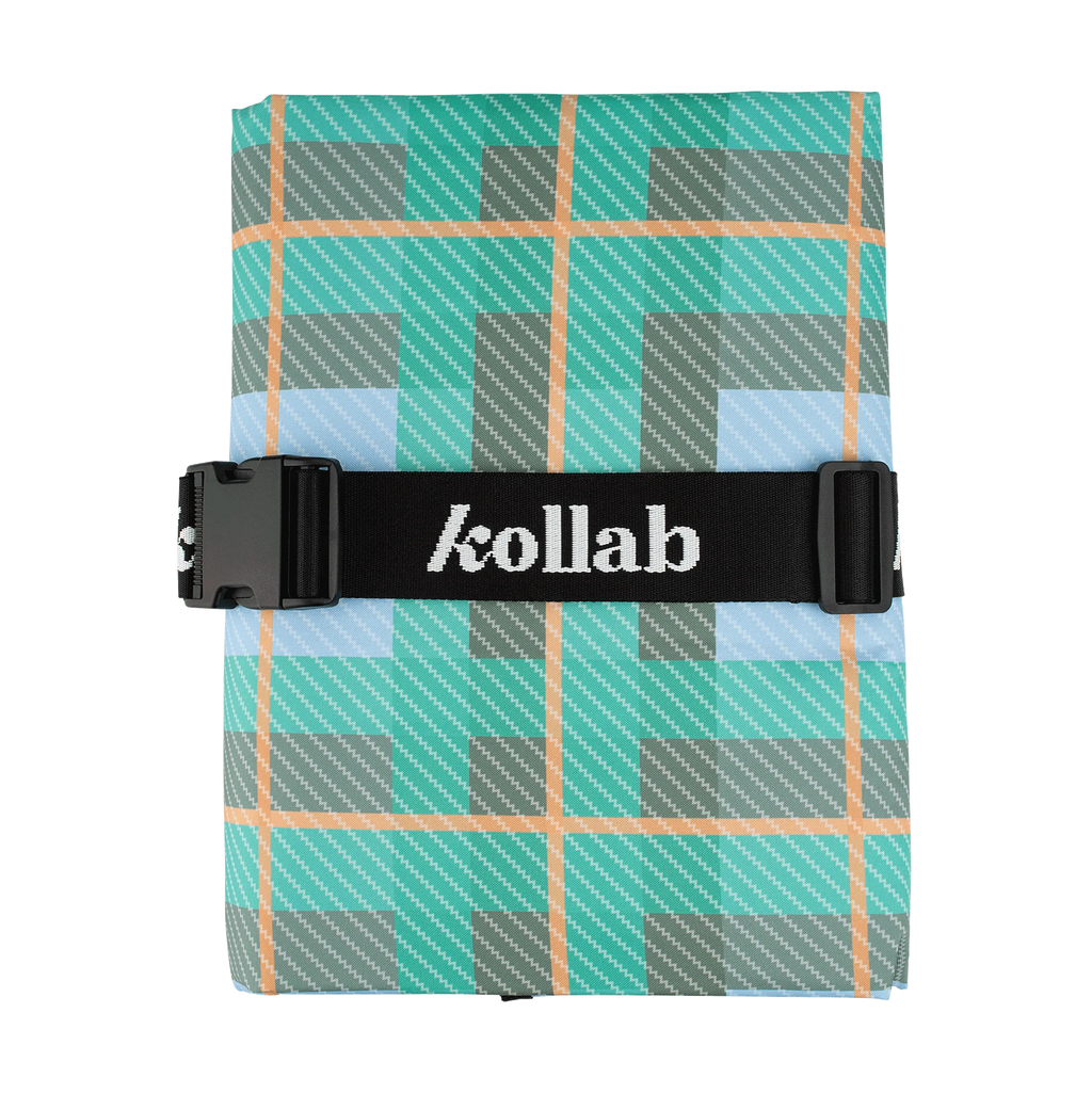 Picnic Mat Ocean Check