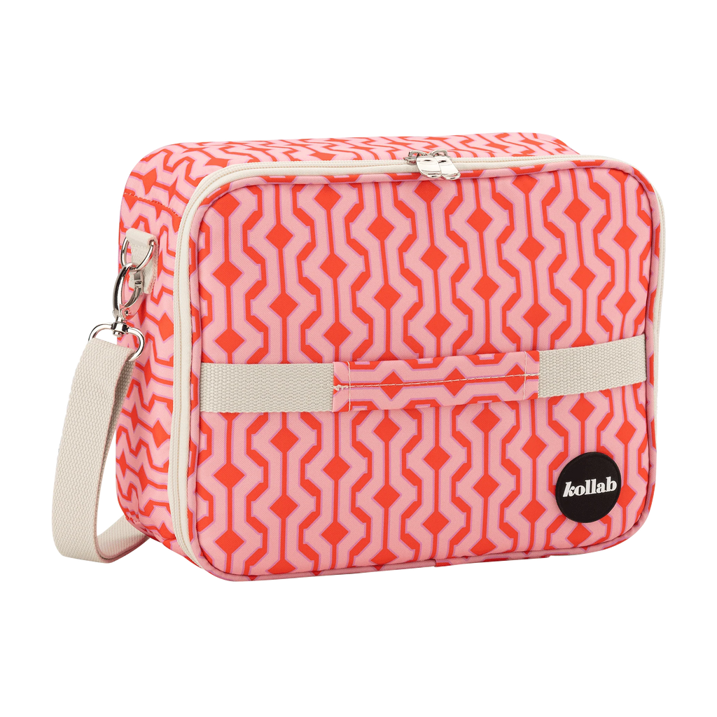 Bento Bag Cherry Zig Zag