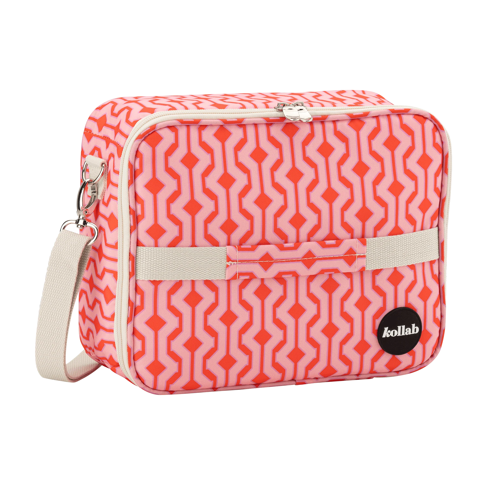 Bento Bag Cherry Zig Zag