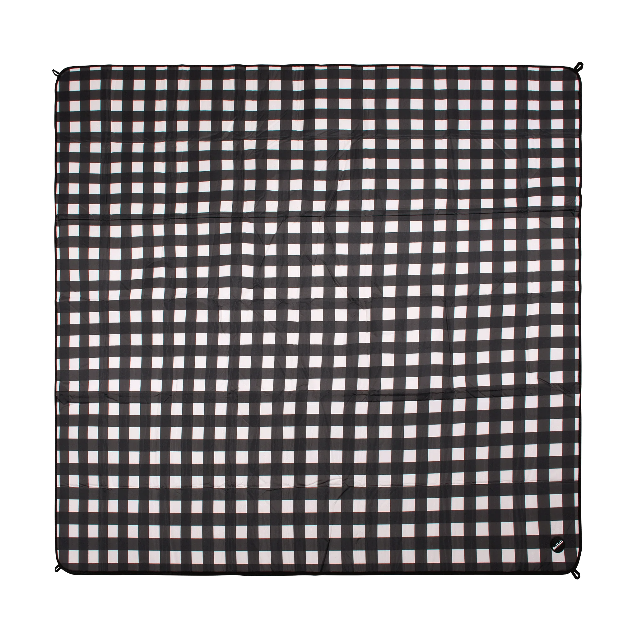 Picnic Mat Black Check