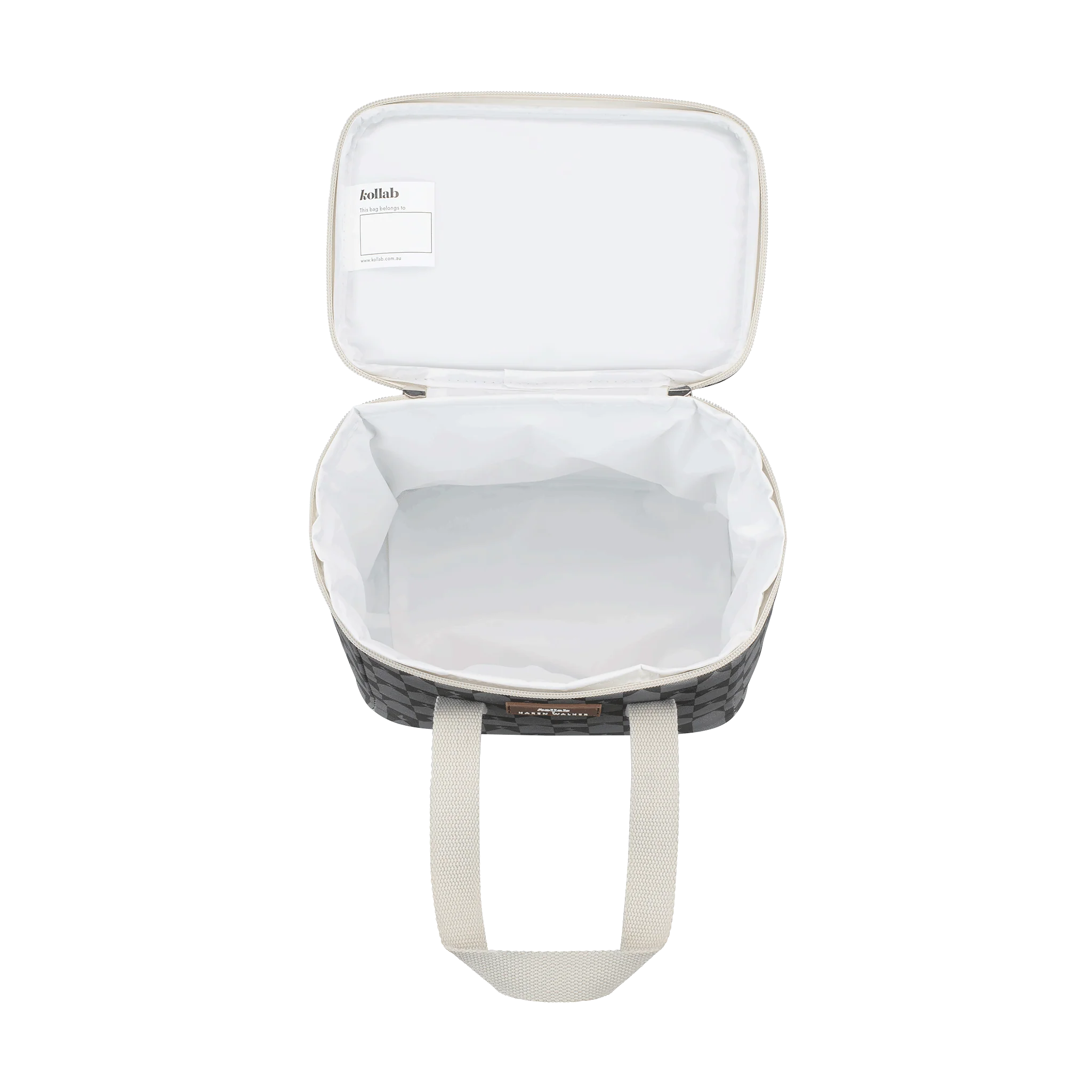 Lunch Bag Kollab x Karen Walker Sage Monogram