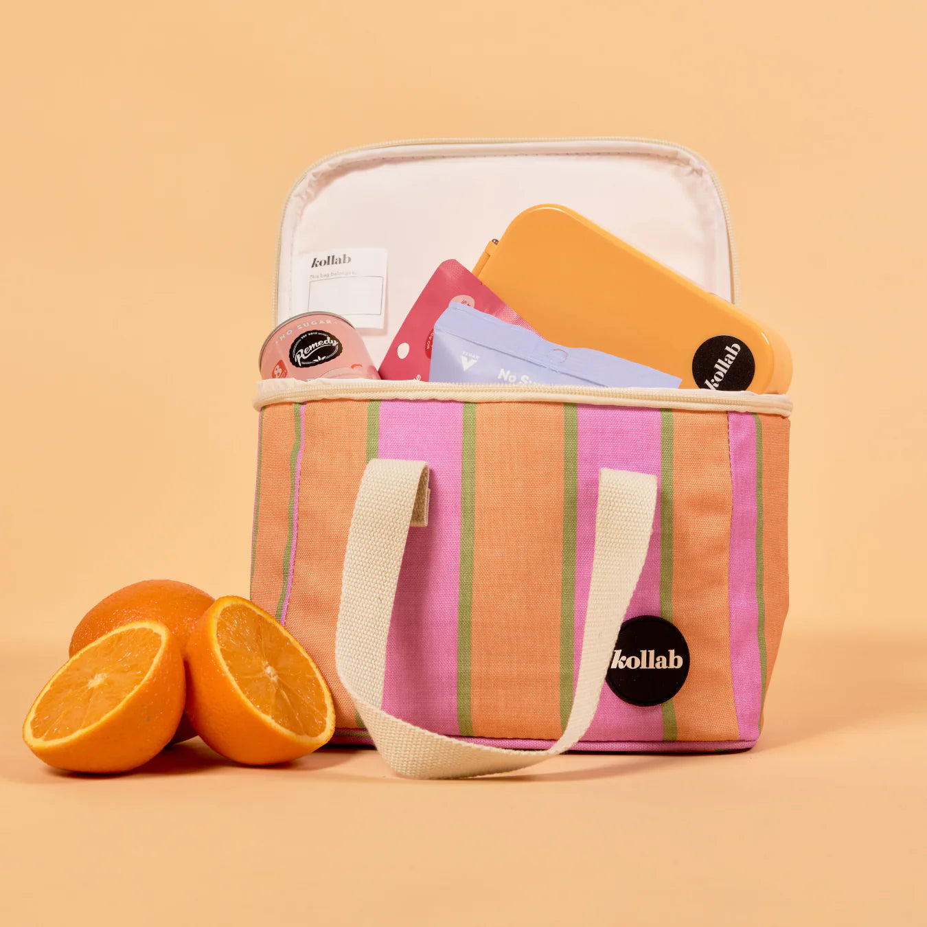 Lunch Bag Sunset Stripe