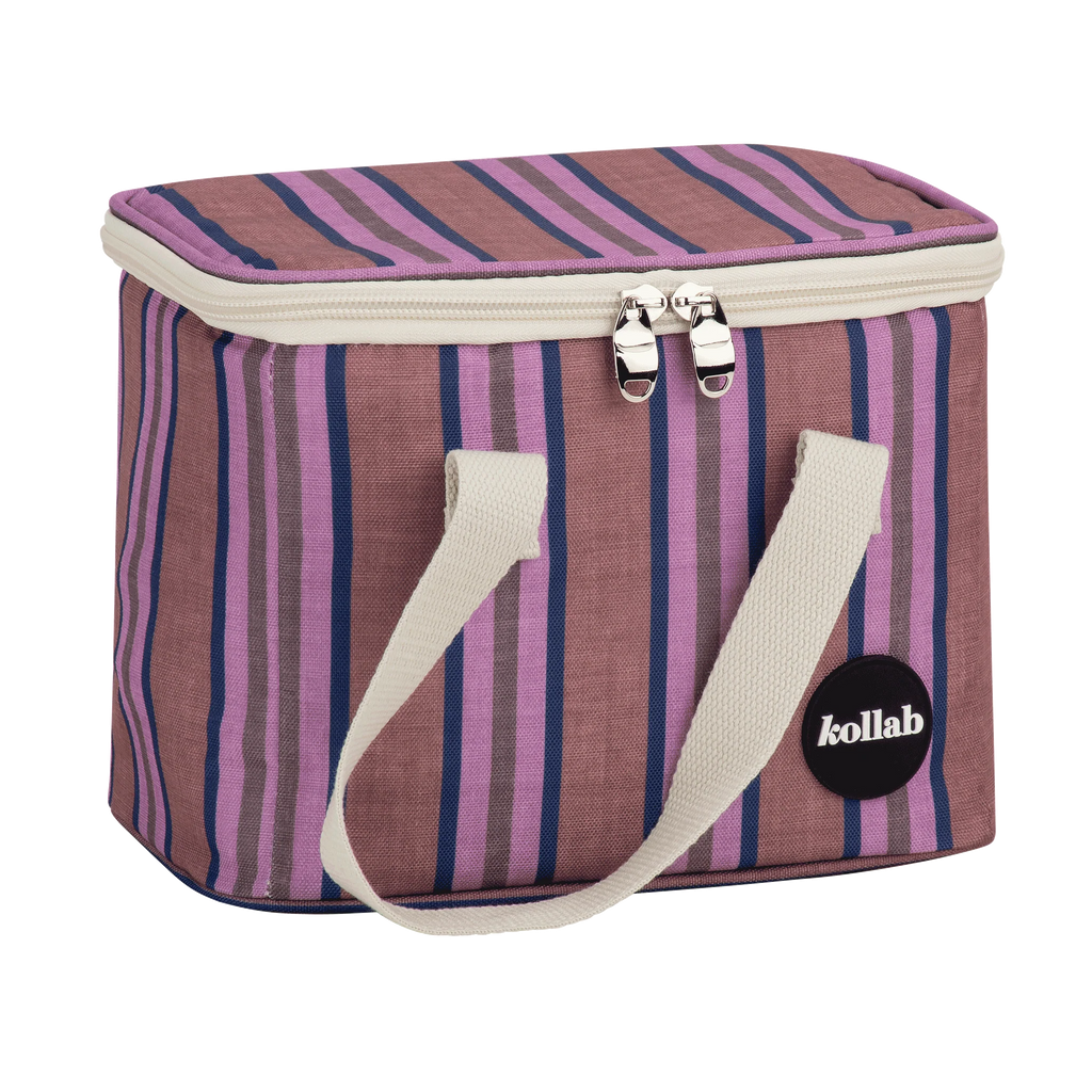 Lunch Bag Mulberry Lines