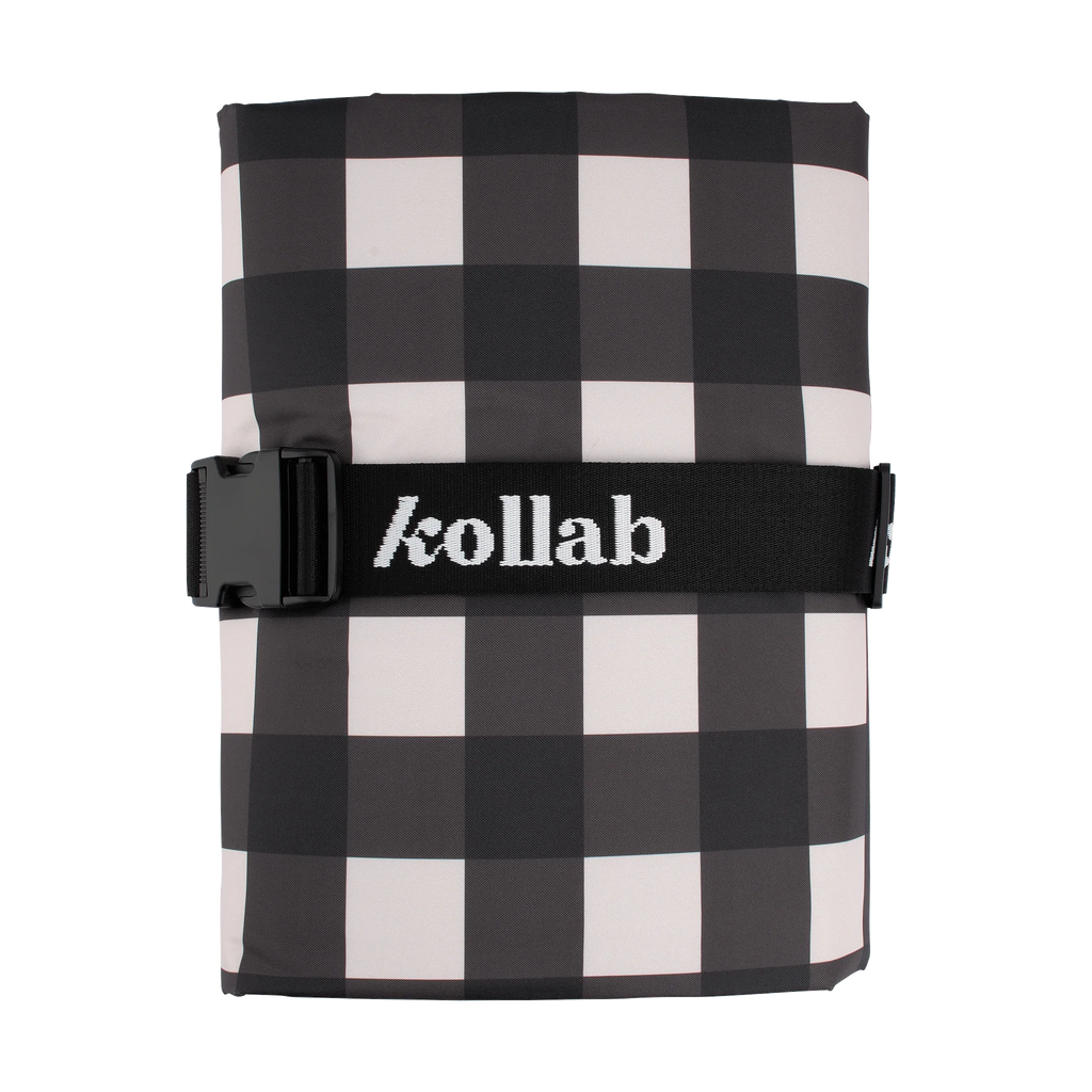Picnic Mat Black Check