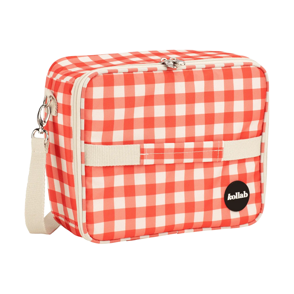 Bento Bag Red Check