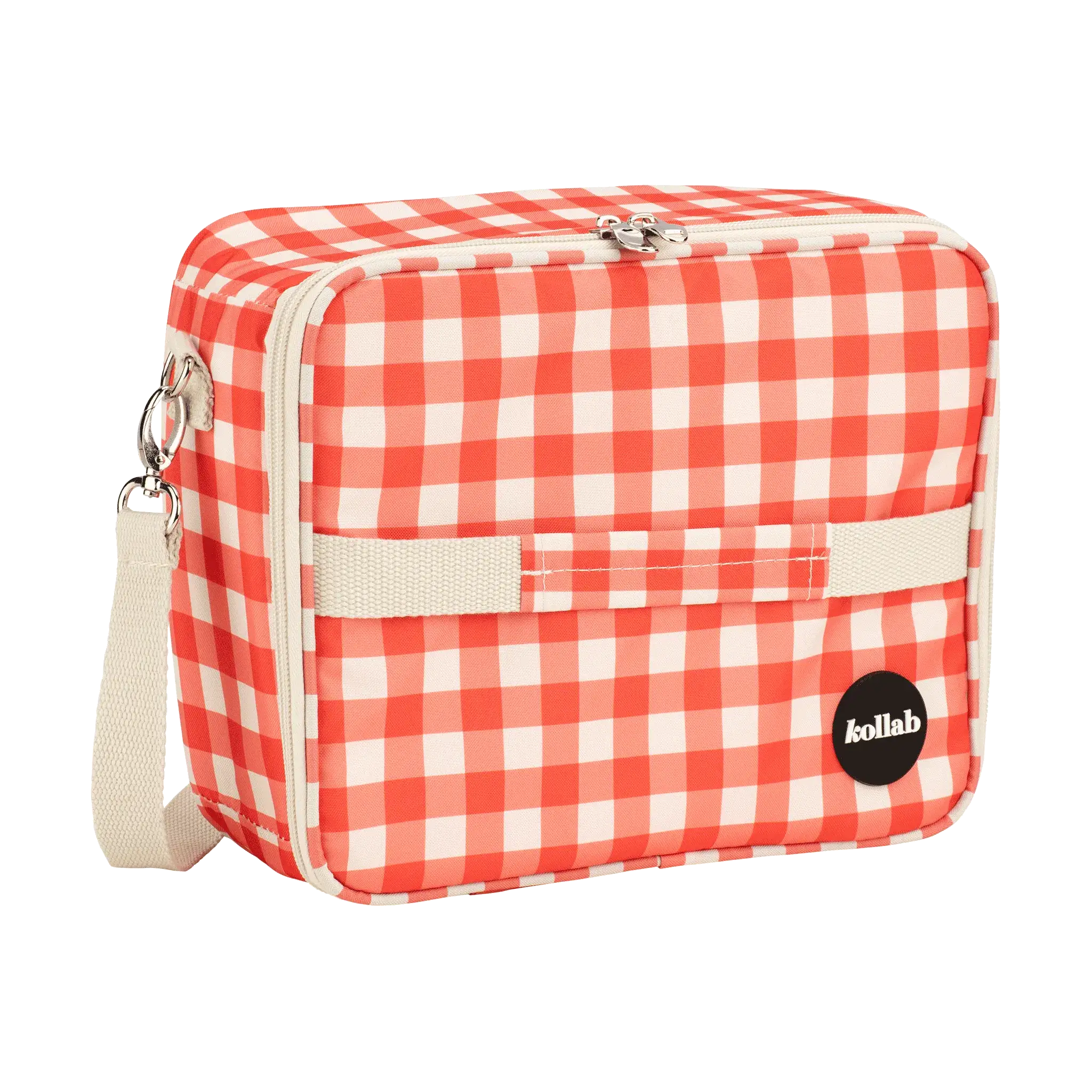 Bento Bag Red Check