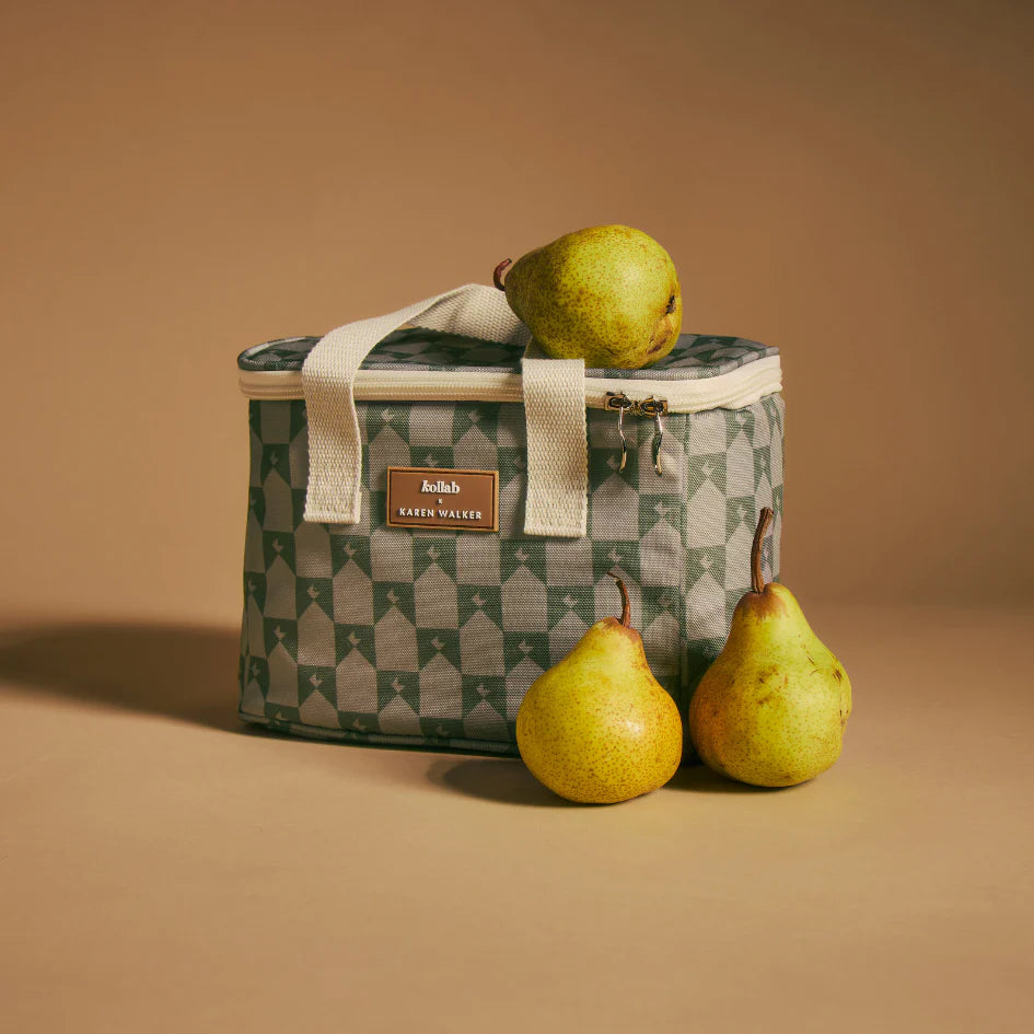 Lunch Bag Kollab x Karen Walker Sage Monogram