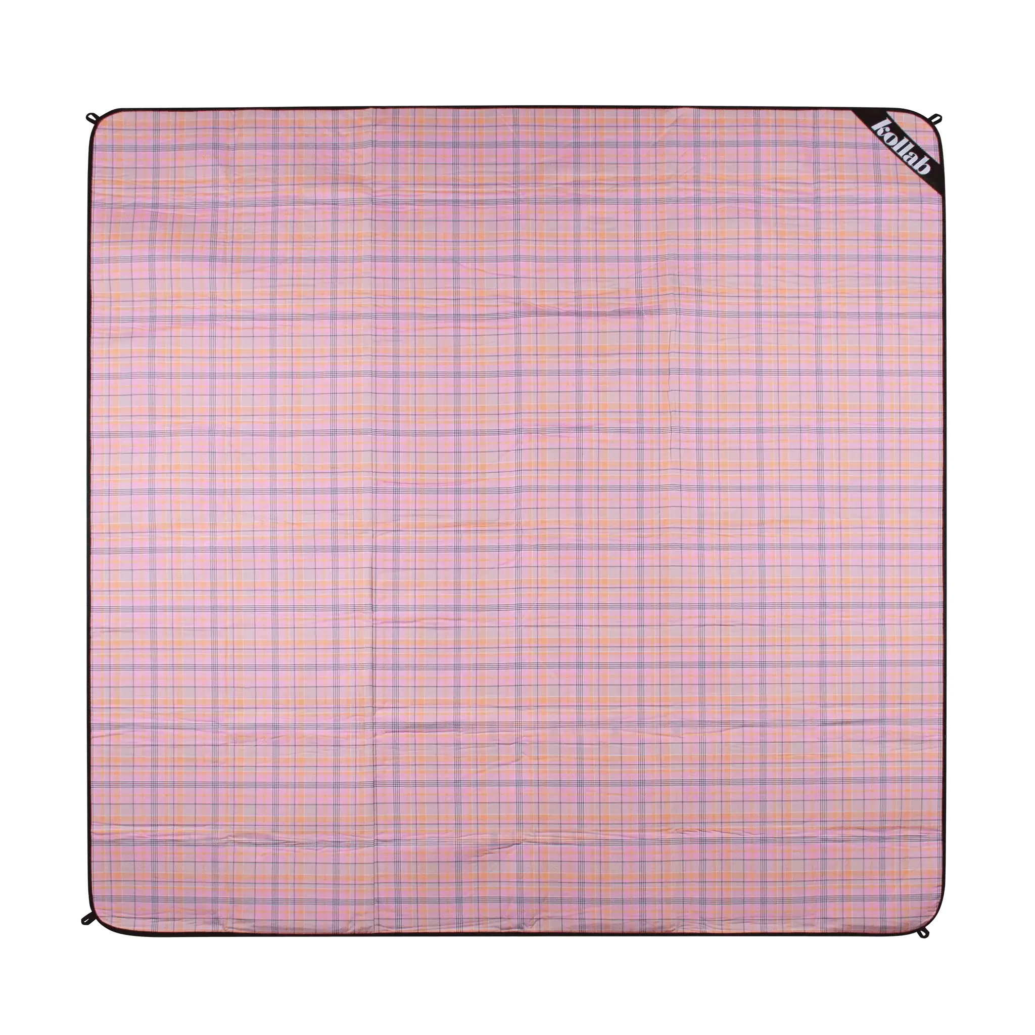 Picnic Mat Pink Blanket Check