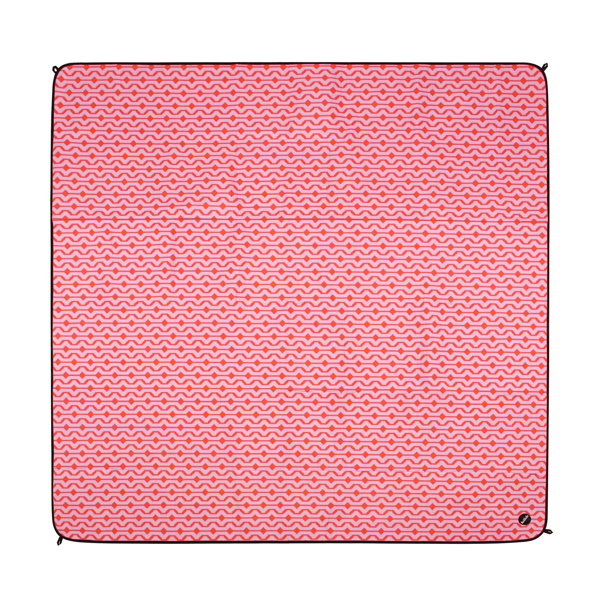 Picnic Mat Cherry Zig Zag