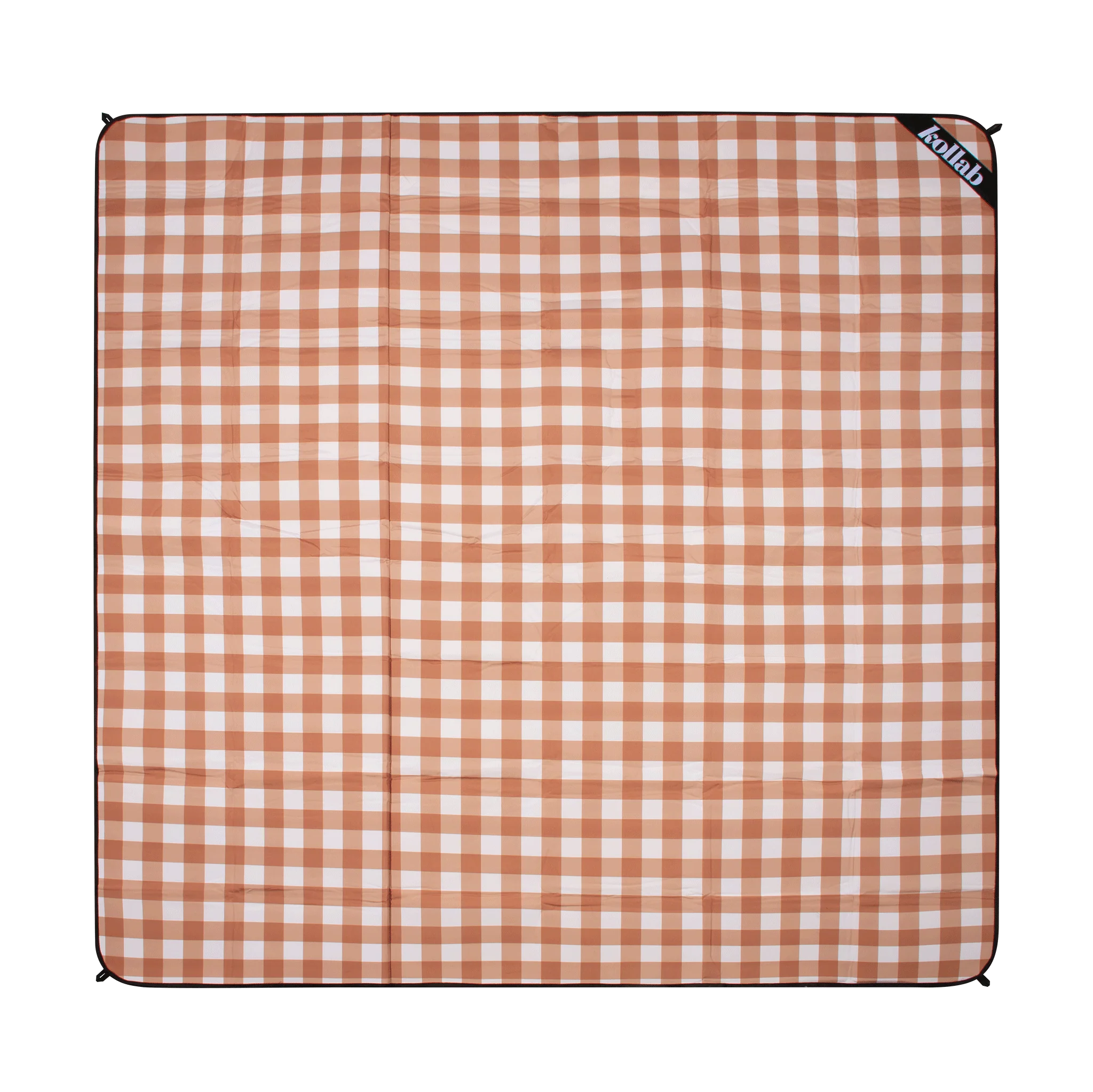 Picnic Mat Clay Check