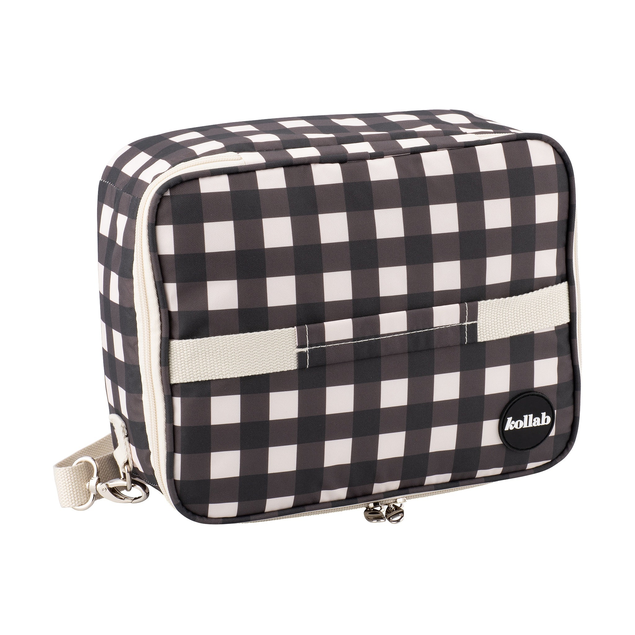 Bento Bag Black Check