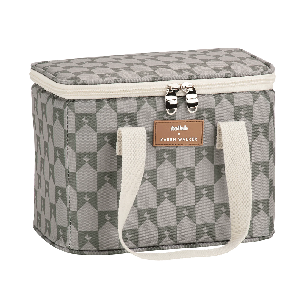 Lunch Bag Kollab x Karen Walker Sage Monogram