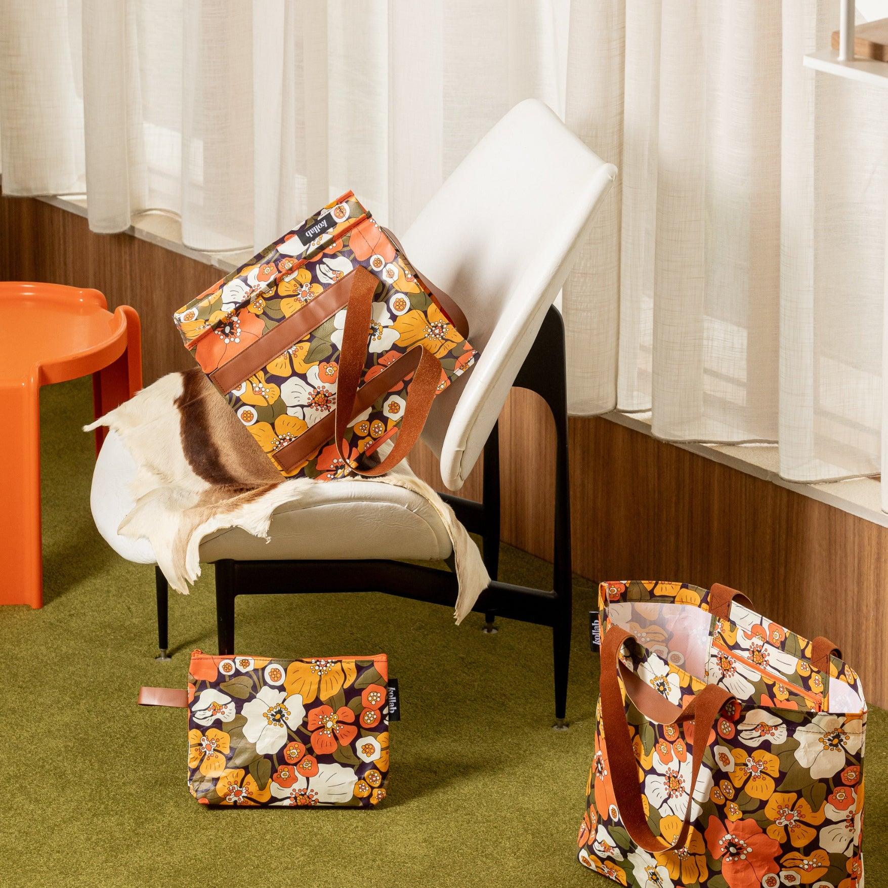 Shopper Tote Petunia Petal