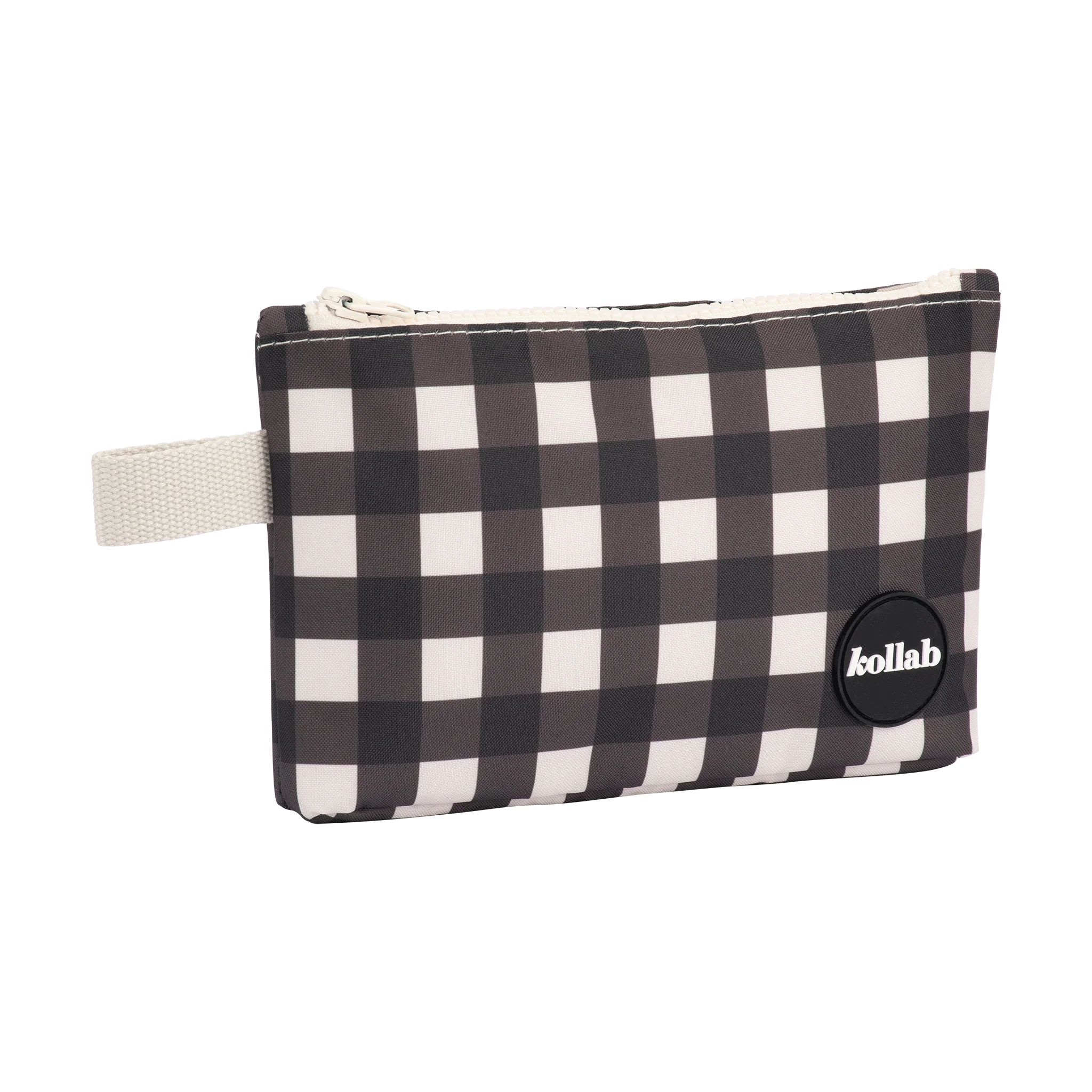 Mini Pouch Black Check