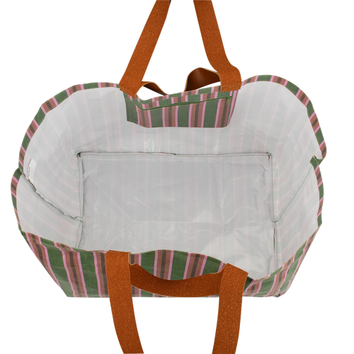 Beach Bag Forest Stripe