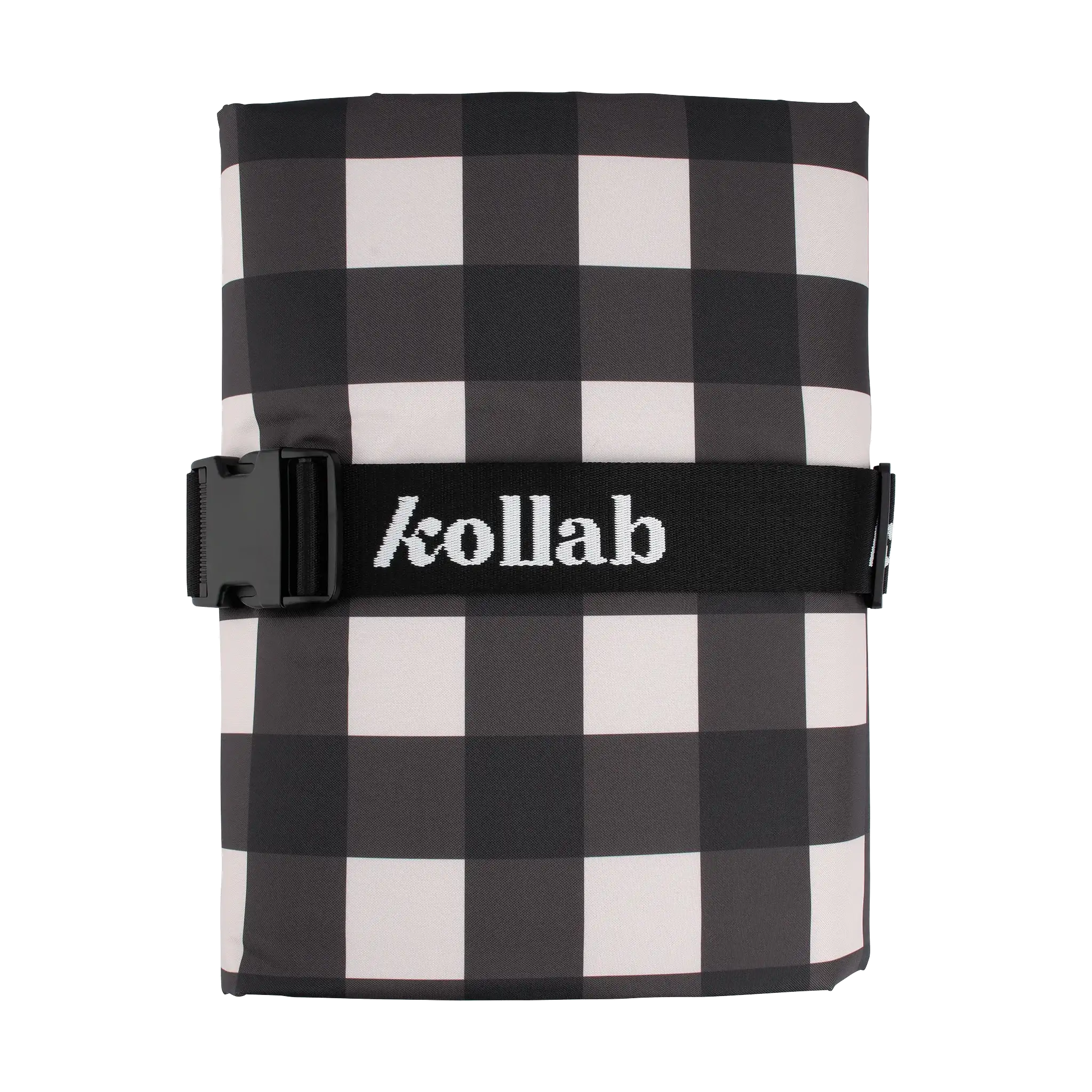 Medium Mat Black Check