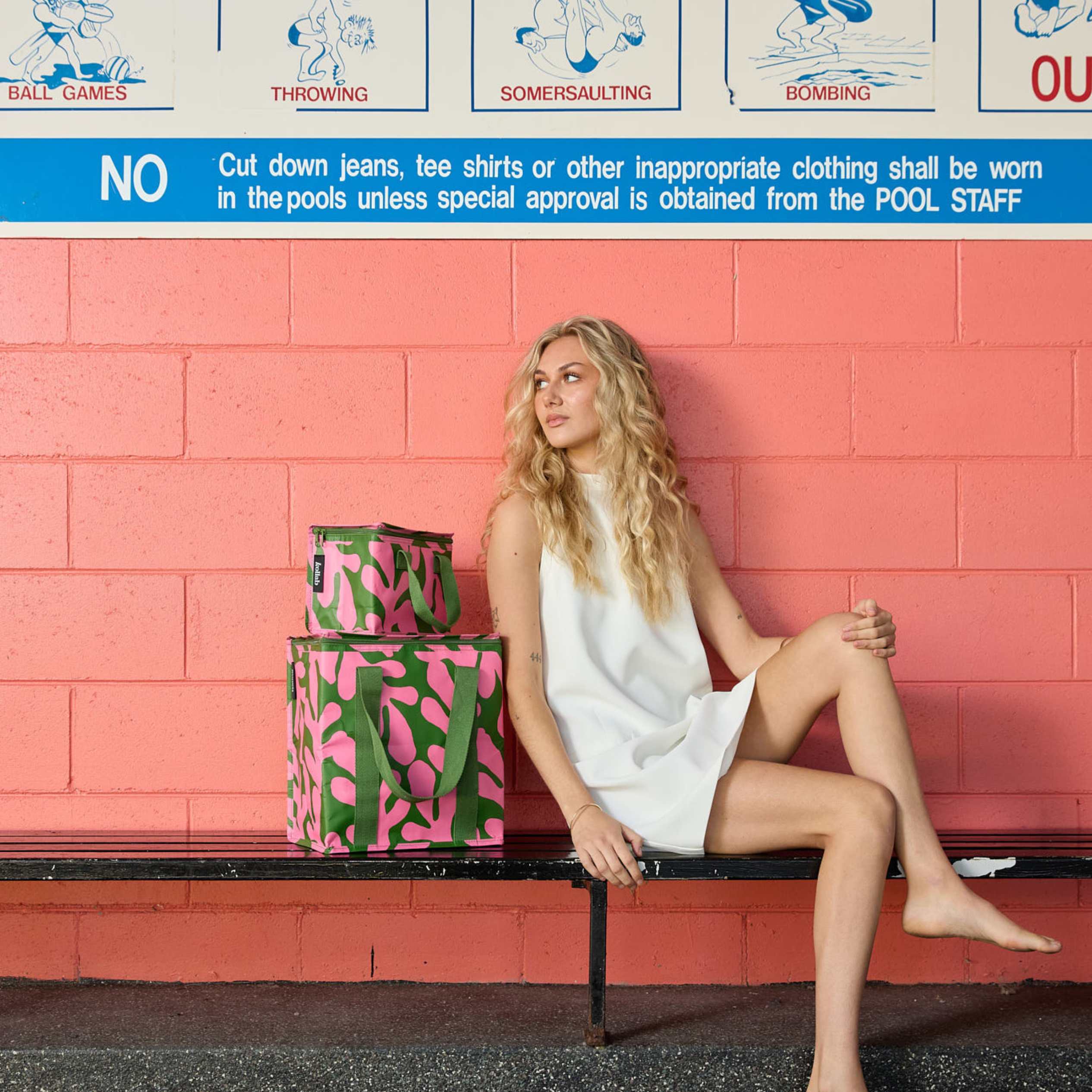 Lunch Bag Coral Canopy