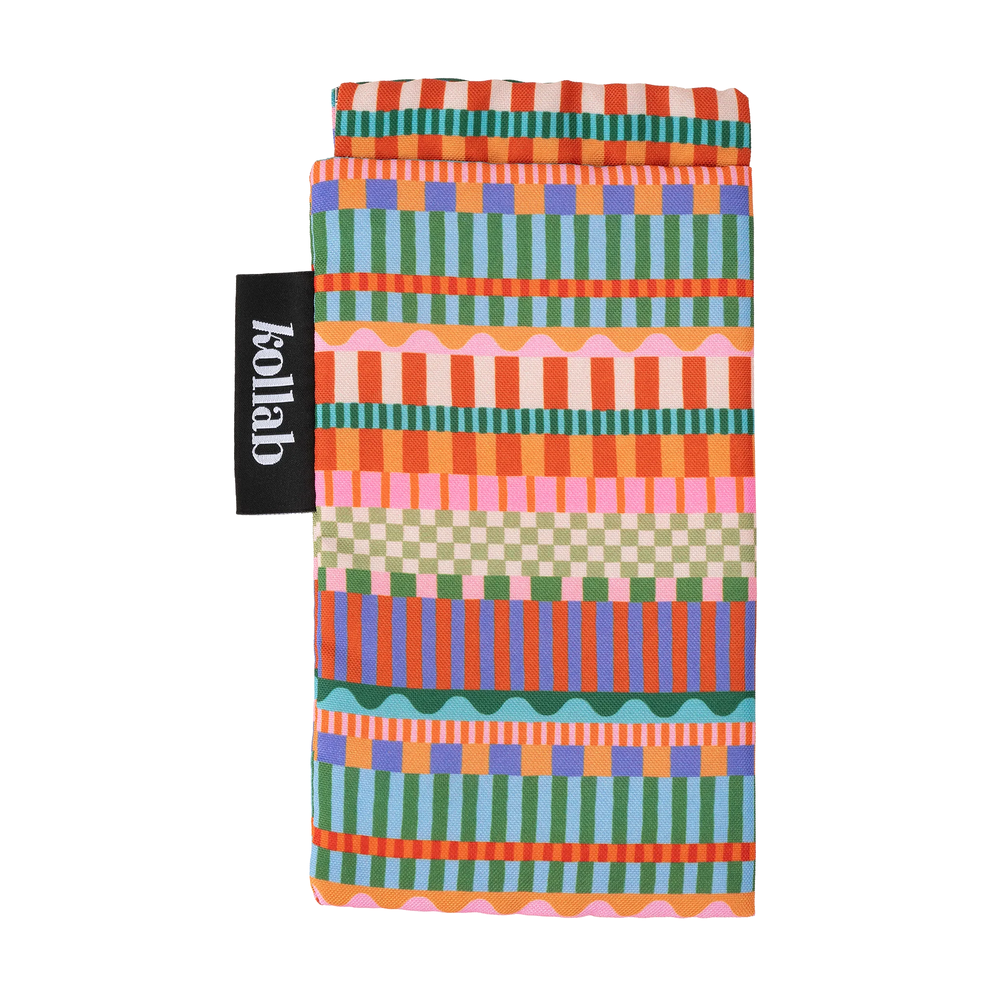 Glasses Case Blocks and Stripe